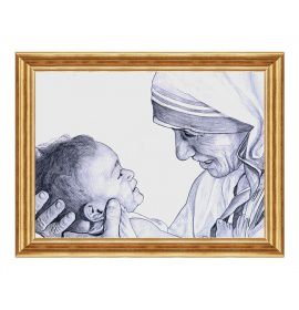 Święta Matka Teresa z Kalkuty - 08 - Obraz religijny