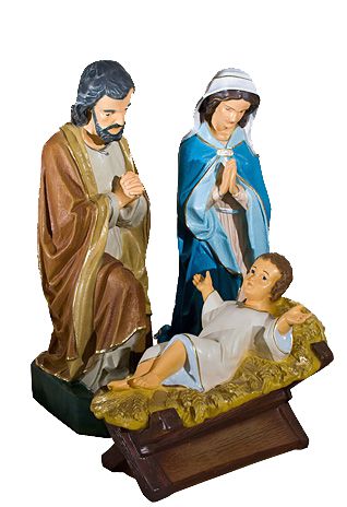 Święta Rodzina - Figury do Szopki - 65 cm