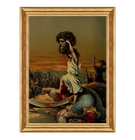 Święty Dawid Król - Ilustracja - 06 - Obraz religijny