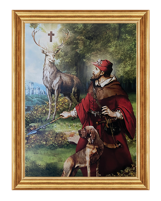 Święty Hubert - 10 - Obraz religijny
