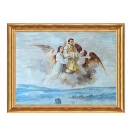 Święty Jan z Dukli z Aniołami - 04 - Obraz religijny