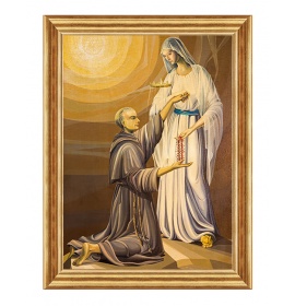 Święty Maksymilian Kolbe z Matką Bożą - 18 - Obraz religijny