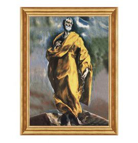 Święty Piotr - 04  - El Greco - Obraz religijny