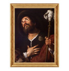 Święty Roch - Święty od epidemii - 10 - Obraz religijny
