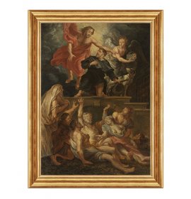 Święty Roch - Patron dotkniętych chorobą - 12 - Obraz religijny