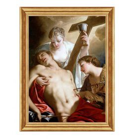 Święty Sebastian - Patron od epidemii - 07 - Obraz religijny