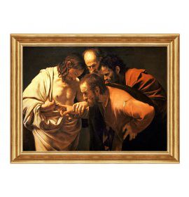 Święty Tomasz Apostoł - 05 - Niewierny Tomasz - Caravaggio - Obraz religijny 