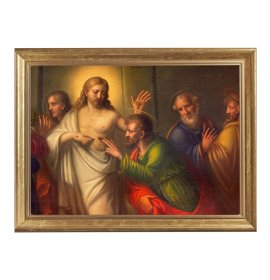 Święty Tomasz Apostoł - 07 - Niewierny Tomasz - Obraz religijny 