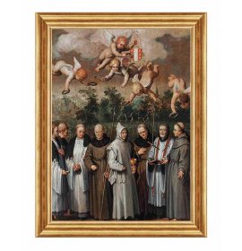 Święty Tomasz Becket otoczony przez mnichów - 02 - Obraz religijny