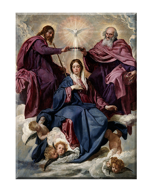 Ukoronowanie Najświętszej Maryi Panny - 03 - Obraz sakralny