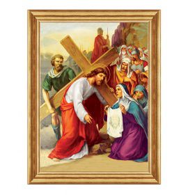 Weronika ociera twarz Jezusowi - Stacja VI - Florencja