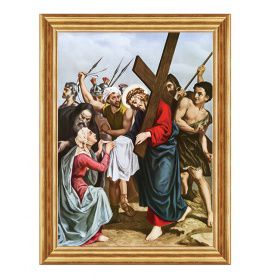 Weronika ociera twarz Jezusowi - Stacja VI - Neapol