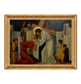 Weronika ociera twarz Jezusowi - Stacja VI - Monako