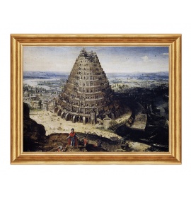 Wieża Babel - 02 - Scena Biblijna - Obraz religijny