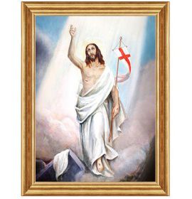 Zmartwychwstanie Pana Jezusa - Ogród różańcowy I - Obraz biblijny