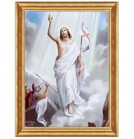 Zmartwychwstanie Pana Jezusa - Ogród różańcowy II - Obraz sakralny