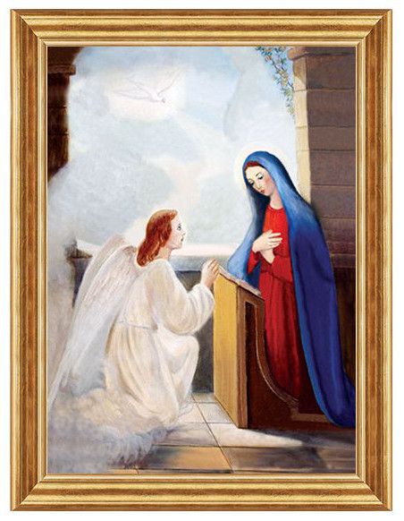 Zwiastowanie Najświętszej Maryi Pannie - 01 - Obraz biblijny